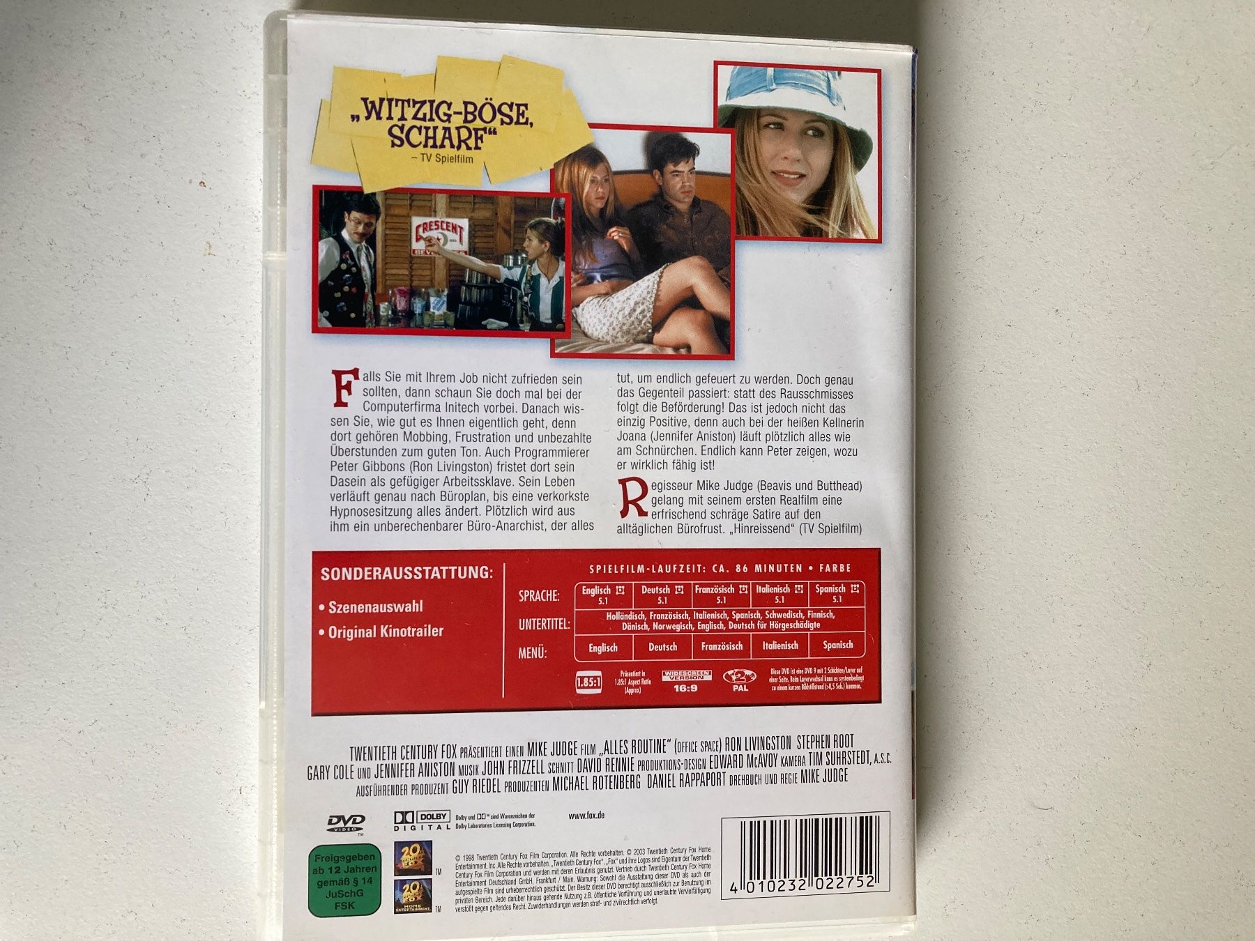 Tous les DVDs: Alles Routine Scheiss Job Mike Judge – D'occasion à Zürich par Frangipan23 1