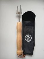  Feldschlösschen Teleskop-Grillgabel mit Tasche 