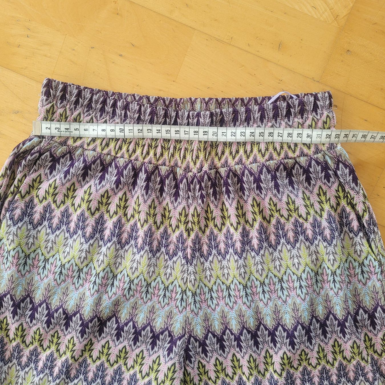 Comma Pantaloni: Sommerliche Palazzohose mit Muster, Grösse M, Comma – Nuovo (secondo la descrizione) da Untereggen venduto da man_zks8 2