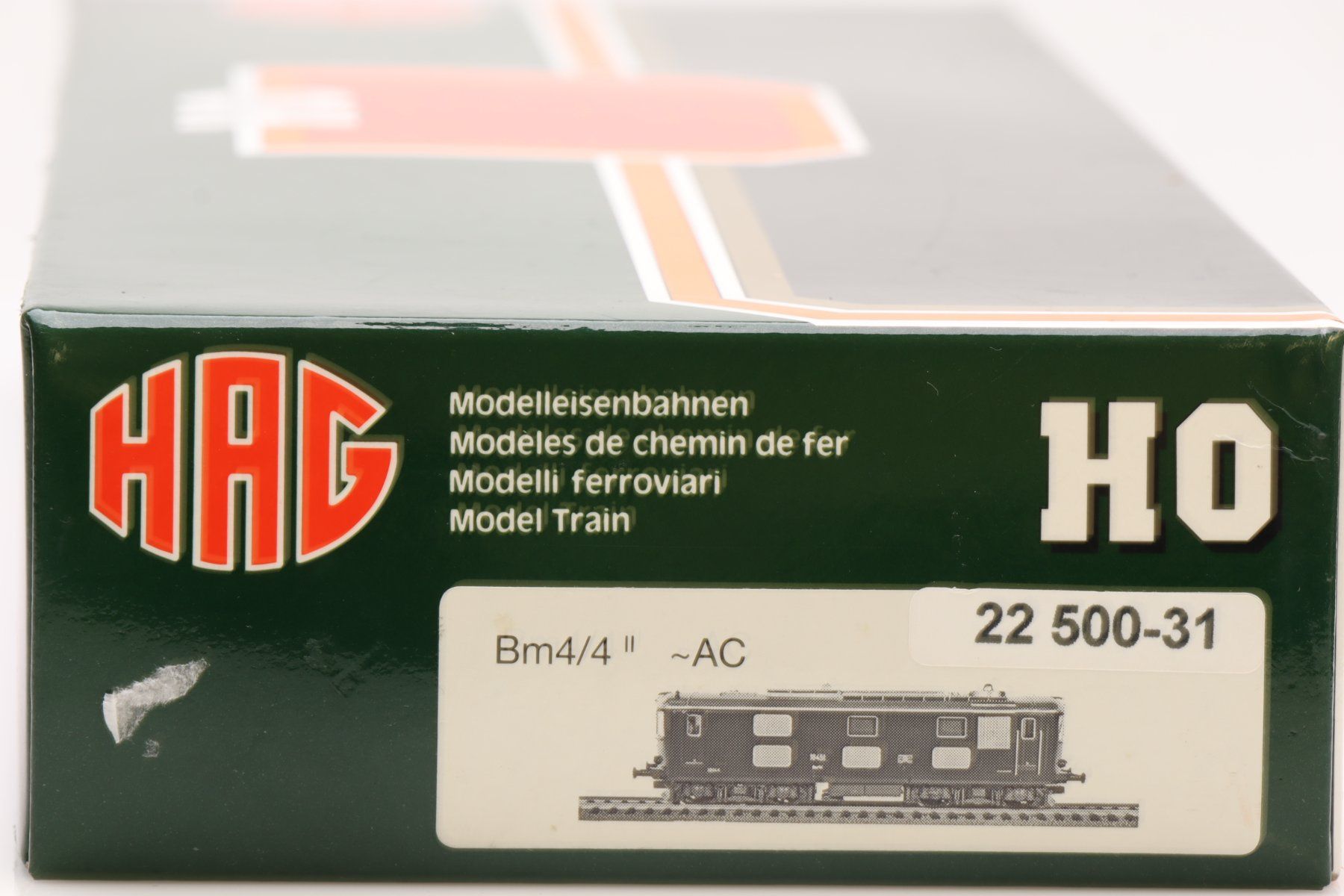 Hag Modellini di ferrovie: Hag 22 500-31 SBB Bm 4/4 AC Digital, H0 – Nuovo (secondo la descrizione) da Ried (Muotathal) venduto da Modellbahn.swiss 4