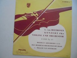 Beethoven " Concerto For Violin And Orchestra  D Major Op. 6