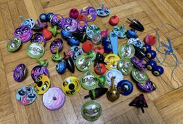 Kreisel Spielzeug Lot bunte Figuren verschiedene Modelle