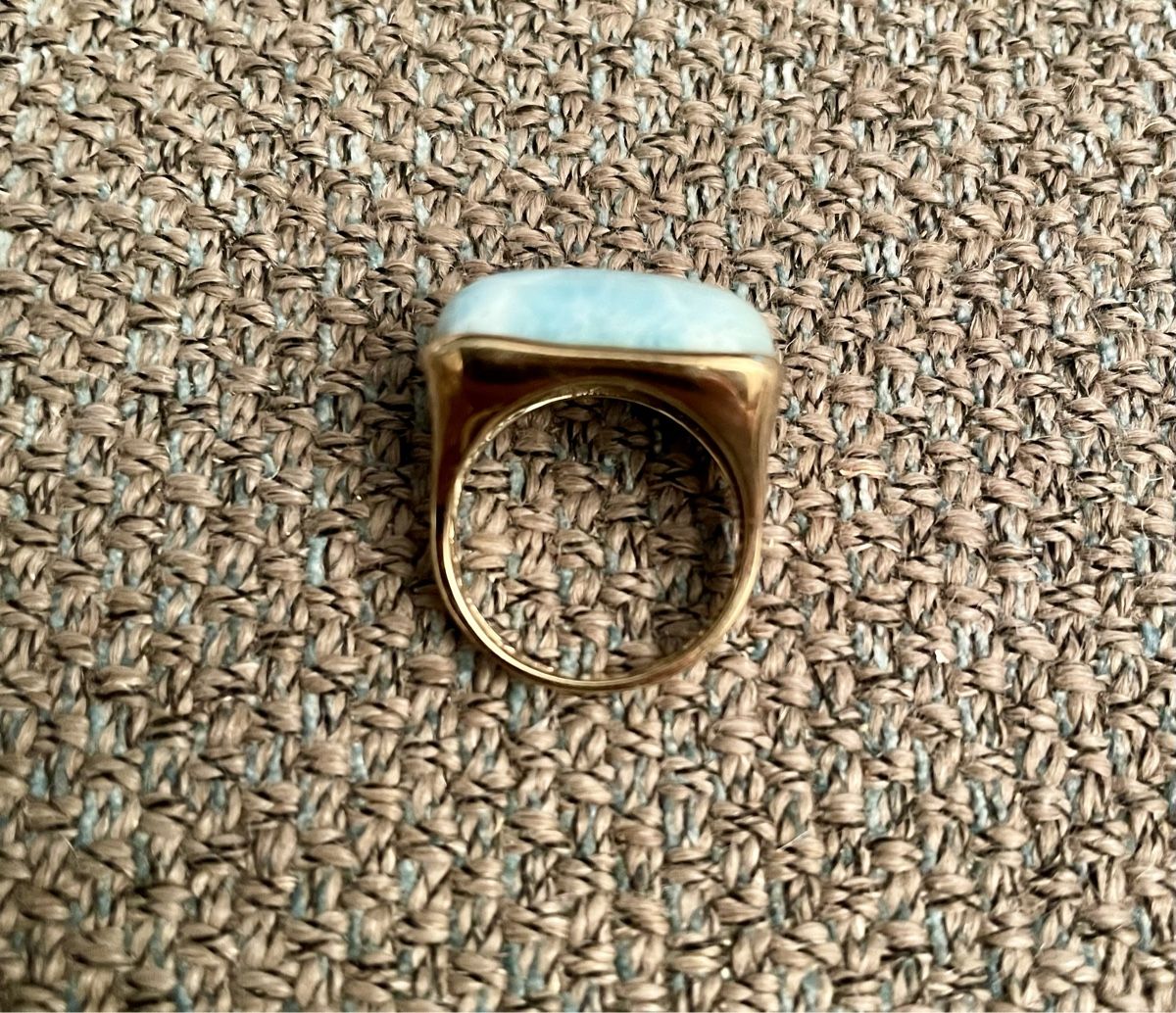 Anelli: Ring Gold 375 mit Larimar – Usato da Zürich venduto da doeni95 2