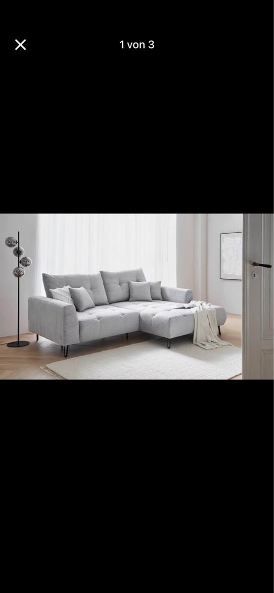 Sofas: Ecksofa grau 250x175cm neuwertig – Gebraucht aus Eschlikon TG von SvddenDeath 1