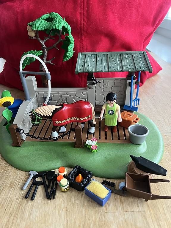 Playmobil Giocattoli: Playmobil Pferde Pflegestation – Usato da Meilen venduto da wehrluzern 1