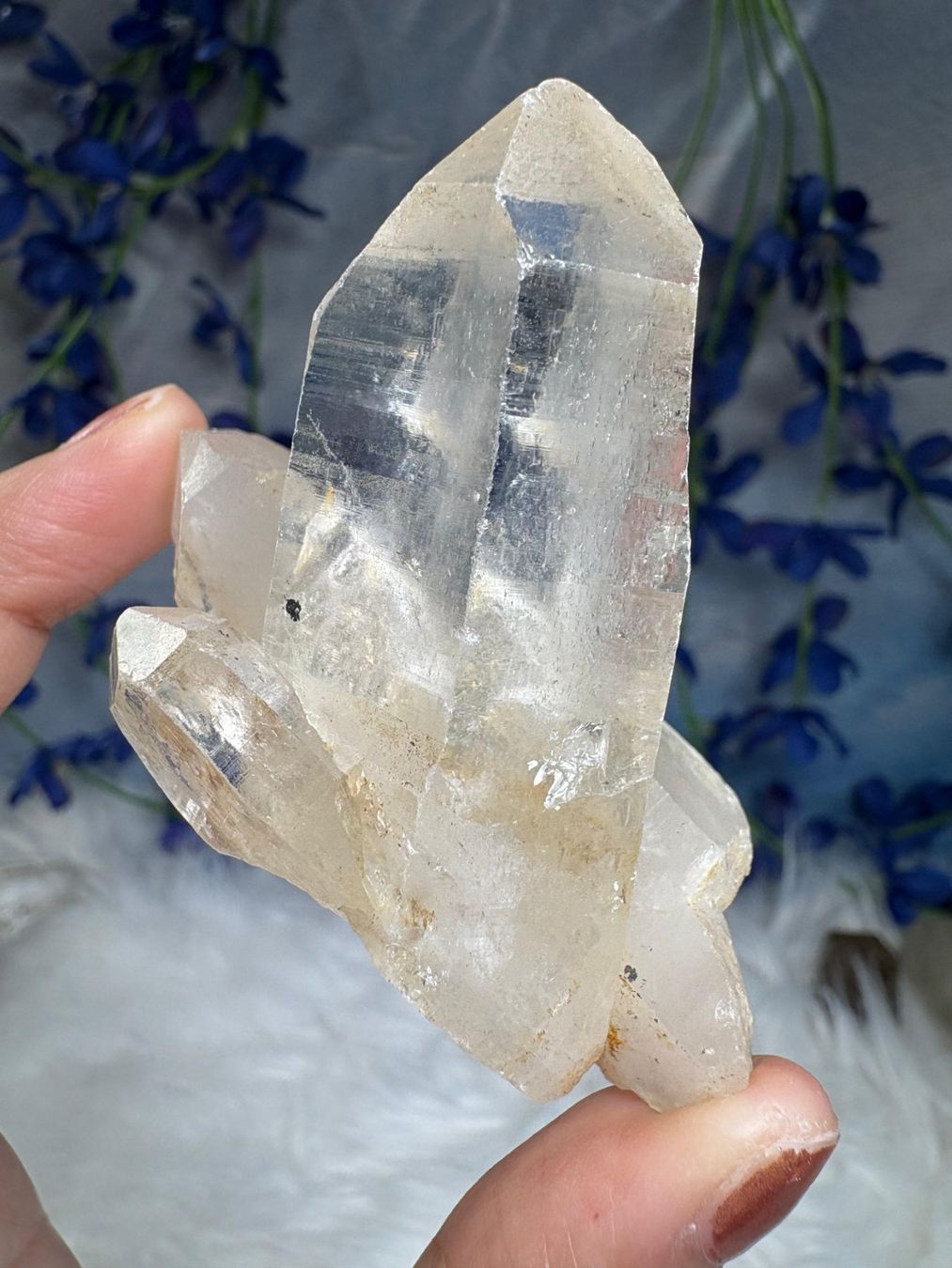 Minerali & Pietre curative: Laotischer Clear Quartz Cluster – Nuovo (secondo la descrizione) da Neuheim venduto da m.hald 3