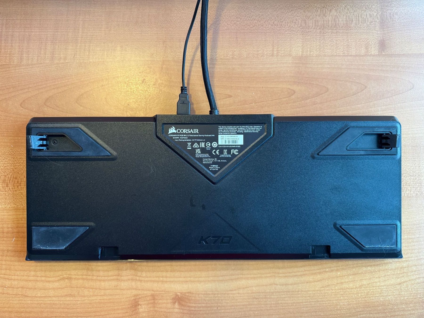 Corsair Tastiere: Corsair K70 RGB MK.2 Low Profile – Usato da Niederweningen venduto da AltairXXX 3