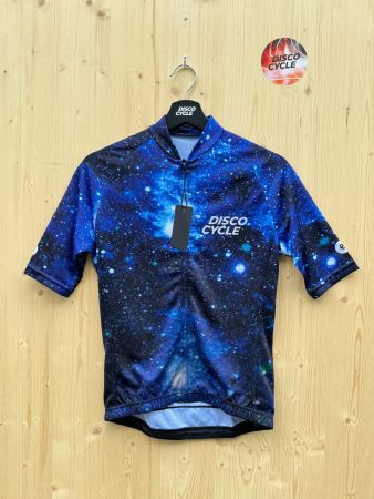 % Women's Disco Cycle Jersey - Galaxy L