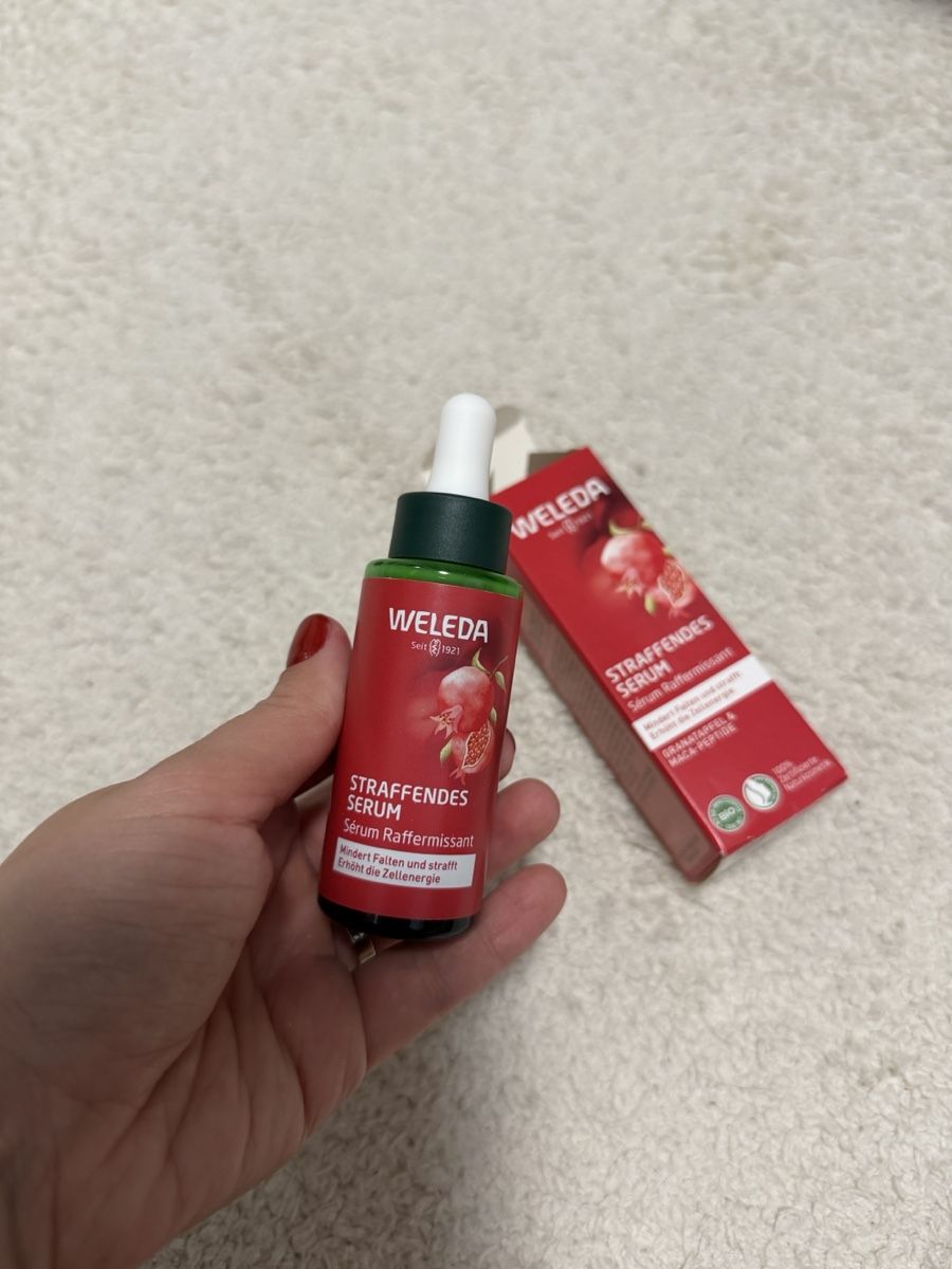 Weleda Cura del viso: WELEDA Straffendes Serum Granatapfel neu – Nuovo e nell'imballaggio originale da Münchenwiler venduto da AM3280