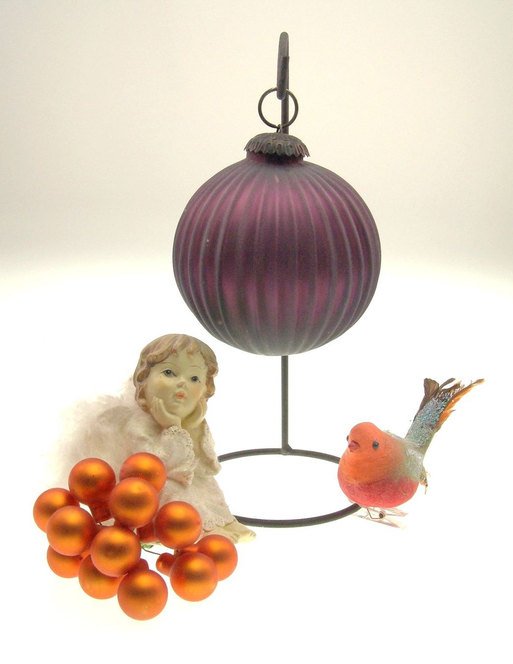 Tutte le decorazioni: Weihnachtskugel Glaskugel Biedermeier Stil massiv Glas – Usato da Langenthal venduto da Antik_Huesli 3