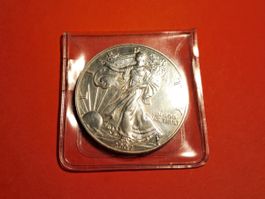 2007 AMERICAN EAGLE 1 OZ UNZE SILBER 999 USA