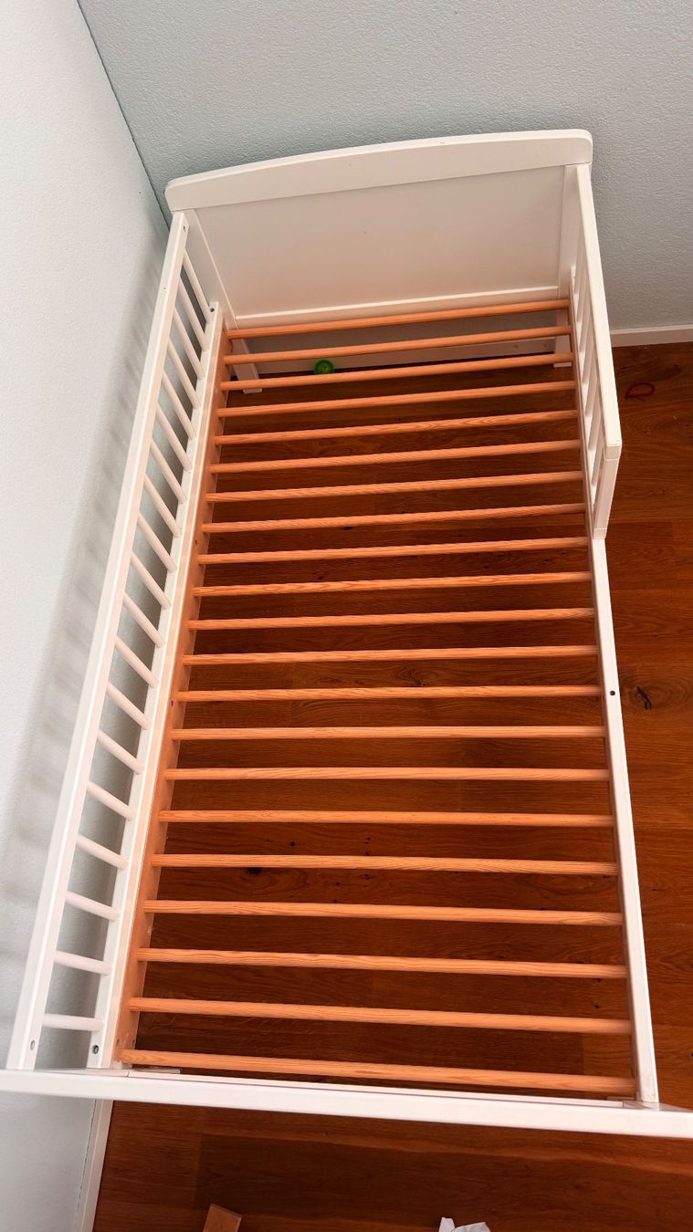 Ikea Letti: IKEA KRITTER Juniorbett in Weiß – Usato da Gross venduto da Julia23 1