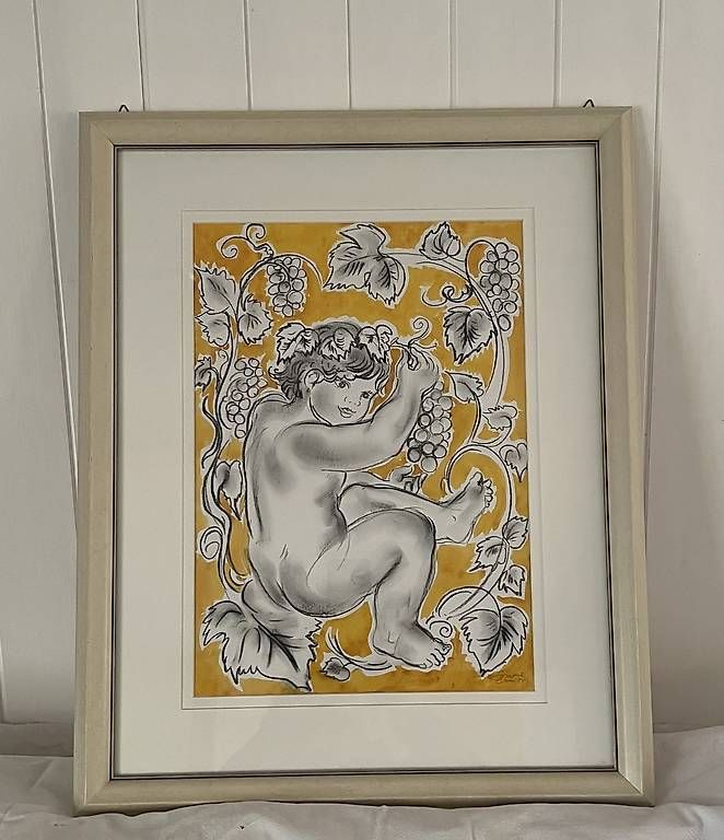 Gemälde: Original Aquarellzeichnung von Simone Erni – Gebraucht aus Langnau i. E. von Weke2