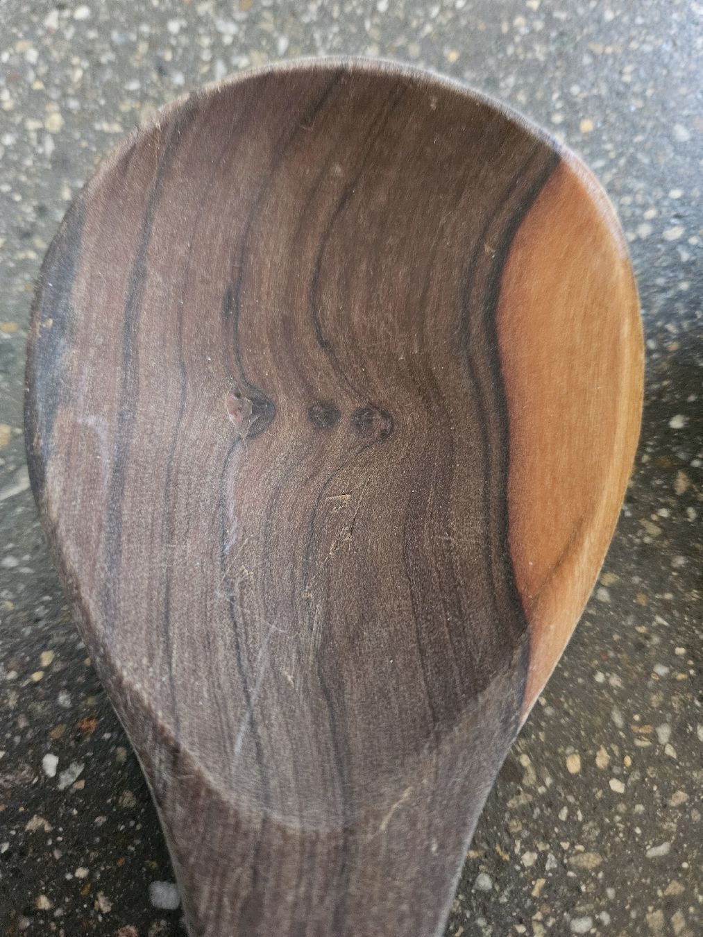 Set di posate: Holz Salatbesteck, Handarbeit – Usato da Anwil venduto da tamoos 4