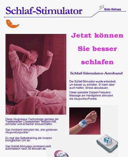 Massagegeräte: Schlaf-Stimulator – Gebraucht aus Zürich von Mottowellness
