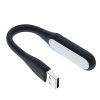 LED USB Leselampe biegsam schwarz