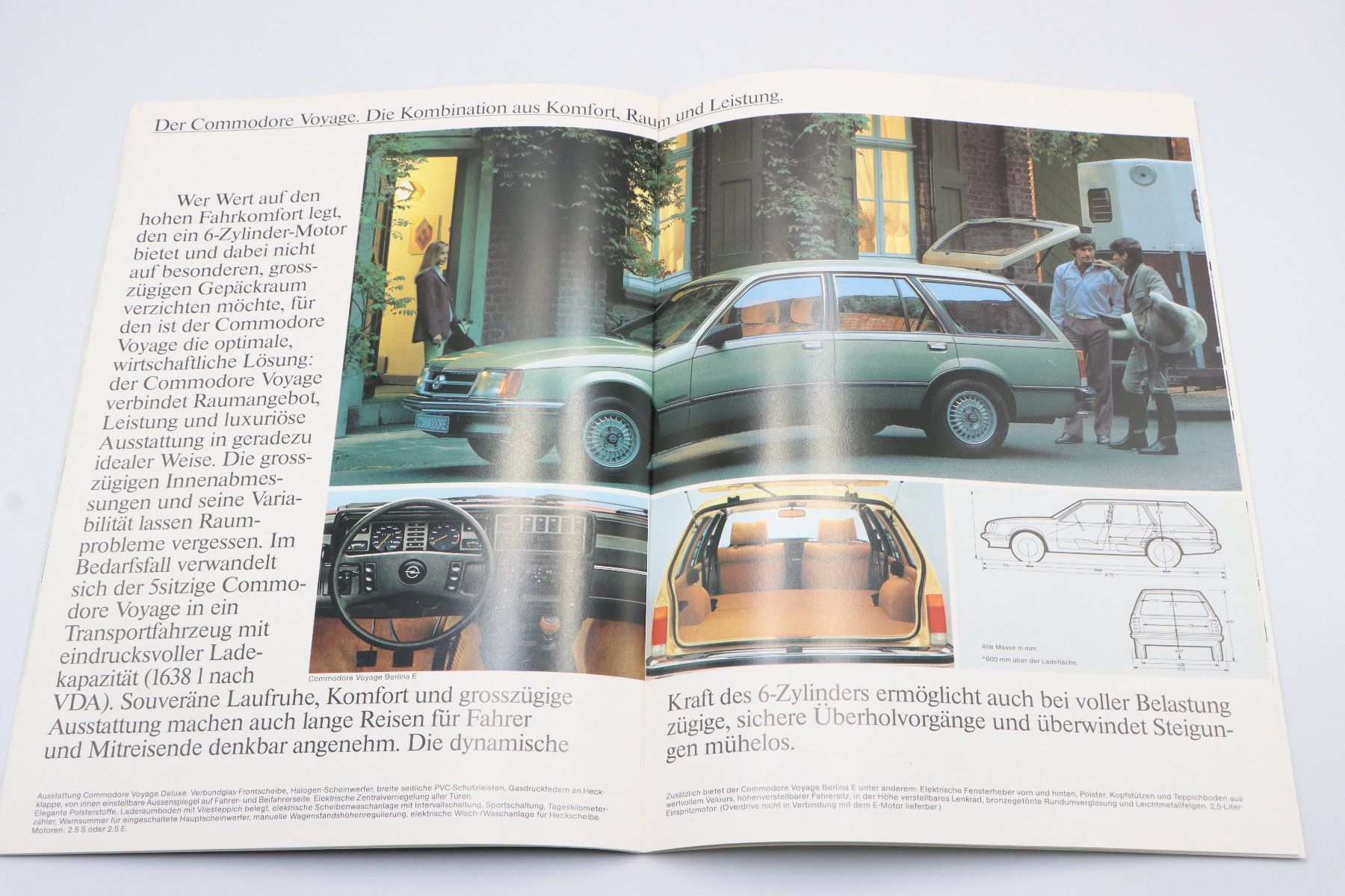 Opel Dokumente: Opel Commodore 1981 Prospekt – Gebraucht aus Bühl b.Aarberg von Collectorpassions 7