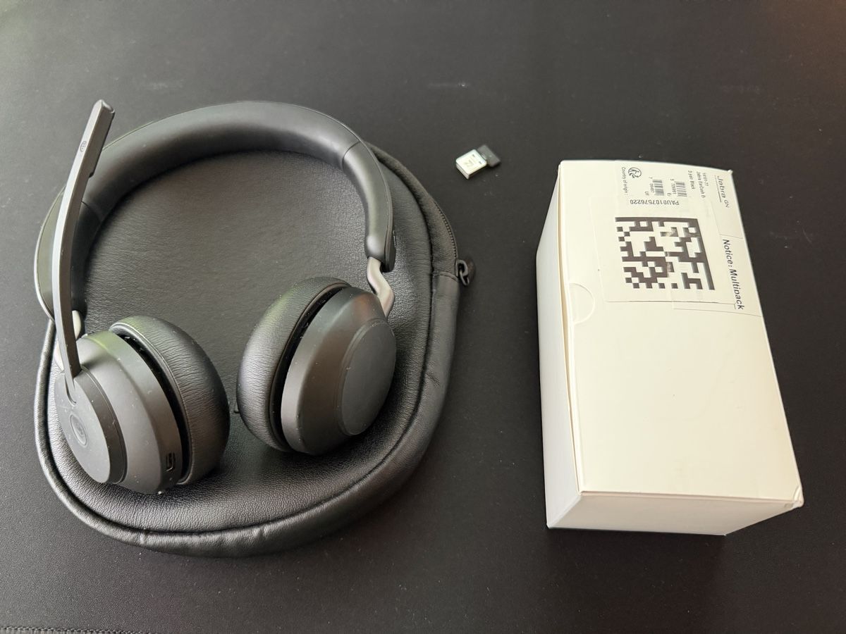 Jabra Cuffie: Jabra Evolve2 65 MS mit 4 Ersatzohrpolser – Usato da Bülach venduto da mitsuhashi