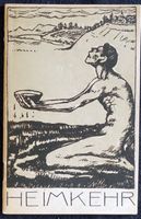 Heimkehr. Verse von Hans Roelli, 1919. Titel: Wilhelm Hummel
