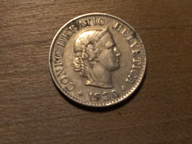 Tutti le monete: 10 Rappen 1920 – Usato da Zürich venduto da Hofzgee 1