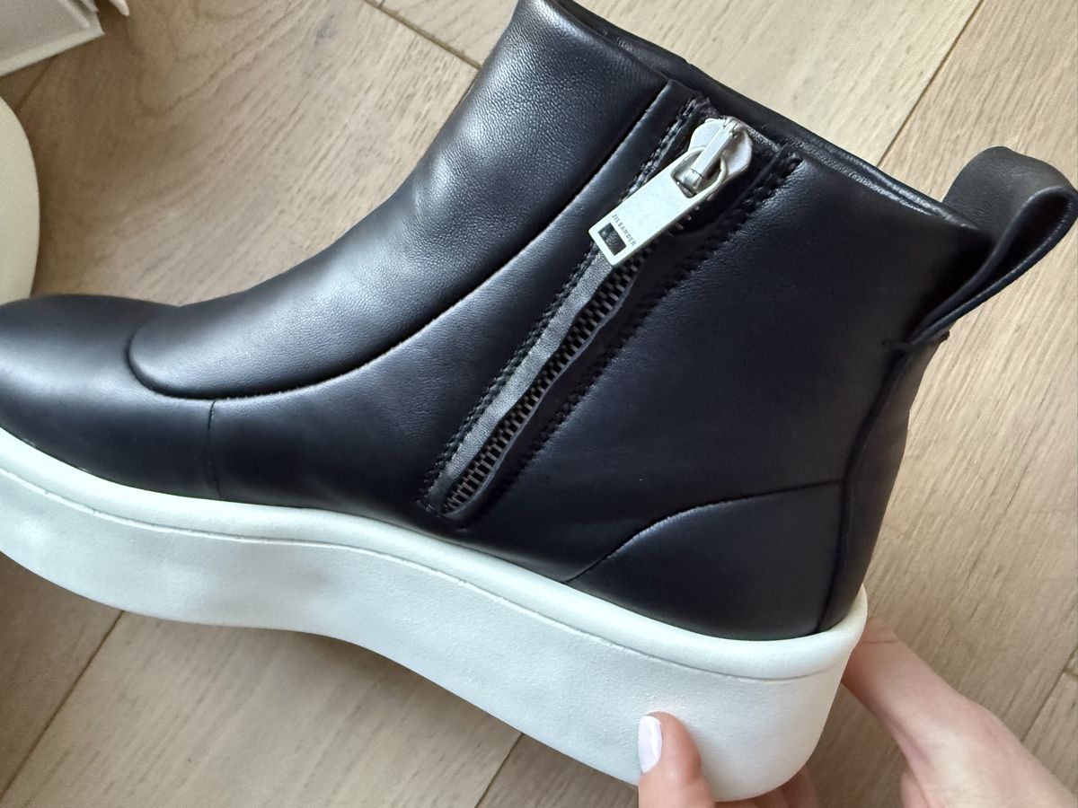 Jil Sander Scarpe da donna: New Jil Sander leather sneakers, 38 – Nuovo e nell'imballaggio originale da Zug venduto da Nat.yushkevich 2