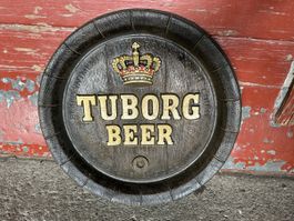 Tuborg beer Werbung Reklame restaurant bar man cave
