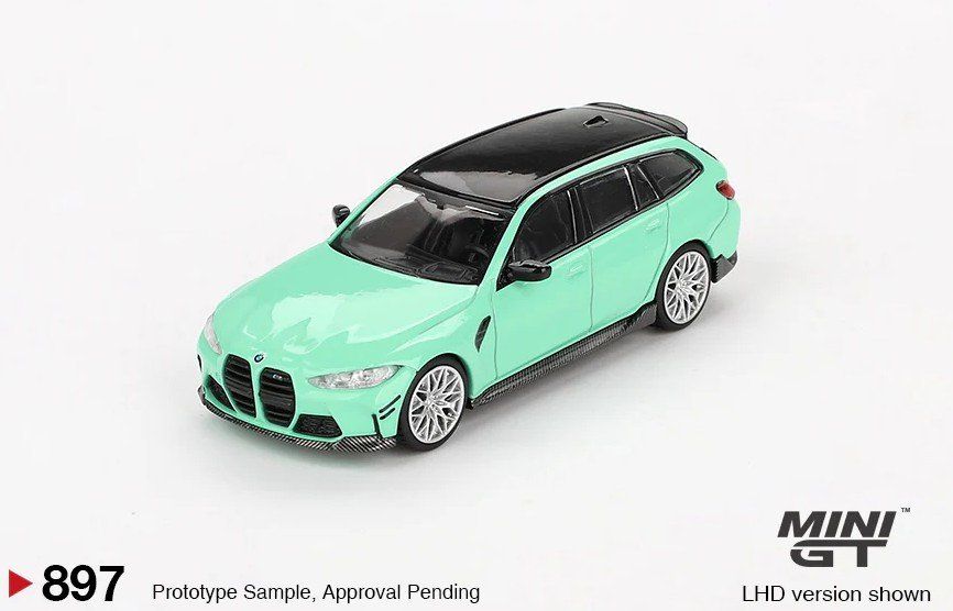 Hot Wheels Voitures modèles: Mini GT BMW M3 M Performance Touring - #897 – Neuf avec emballage d'origine à Flawil par HeisseReifen