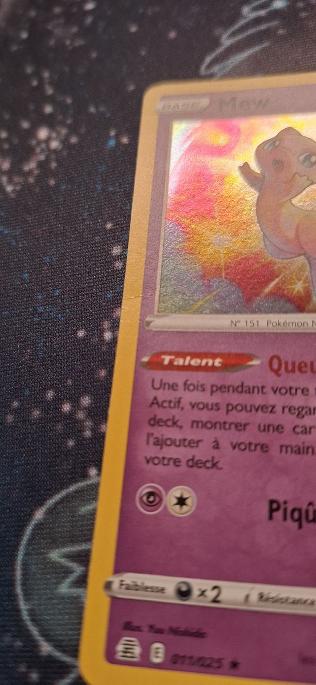 Pokémon Cartes à collectionner: Mew Célébration 25th stamp - 011/025 FR  – D'occasion à Petit-Lancy par Kara_TCG 3