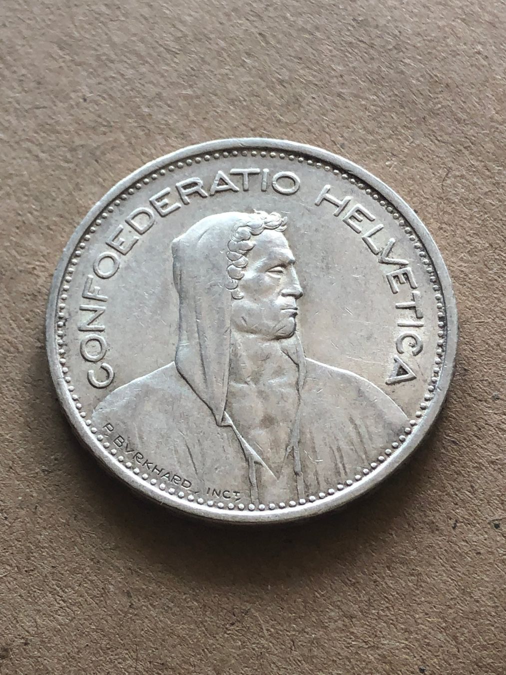 Tutti le monete: 5 Fr. 1949 – Usato da Schötz venduto da Odpa 1