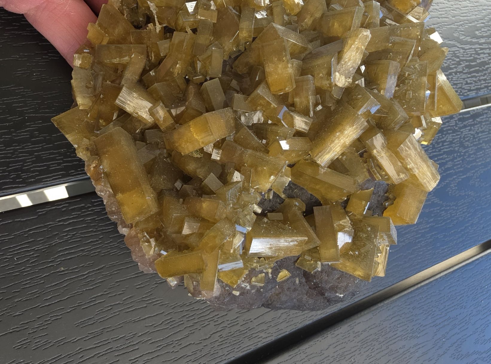 Minerali & Pietre curative: Fantastischer Baryt auf Fluorit – Usato da Däniken SO venduto da Cavansit 4