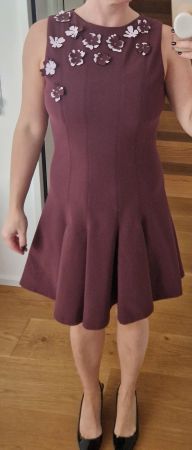 Pinko Kleid Neu Neopren Blumen Gr. 38