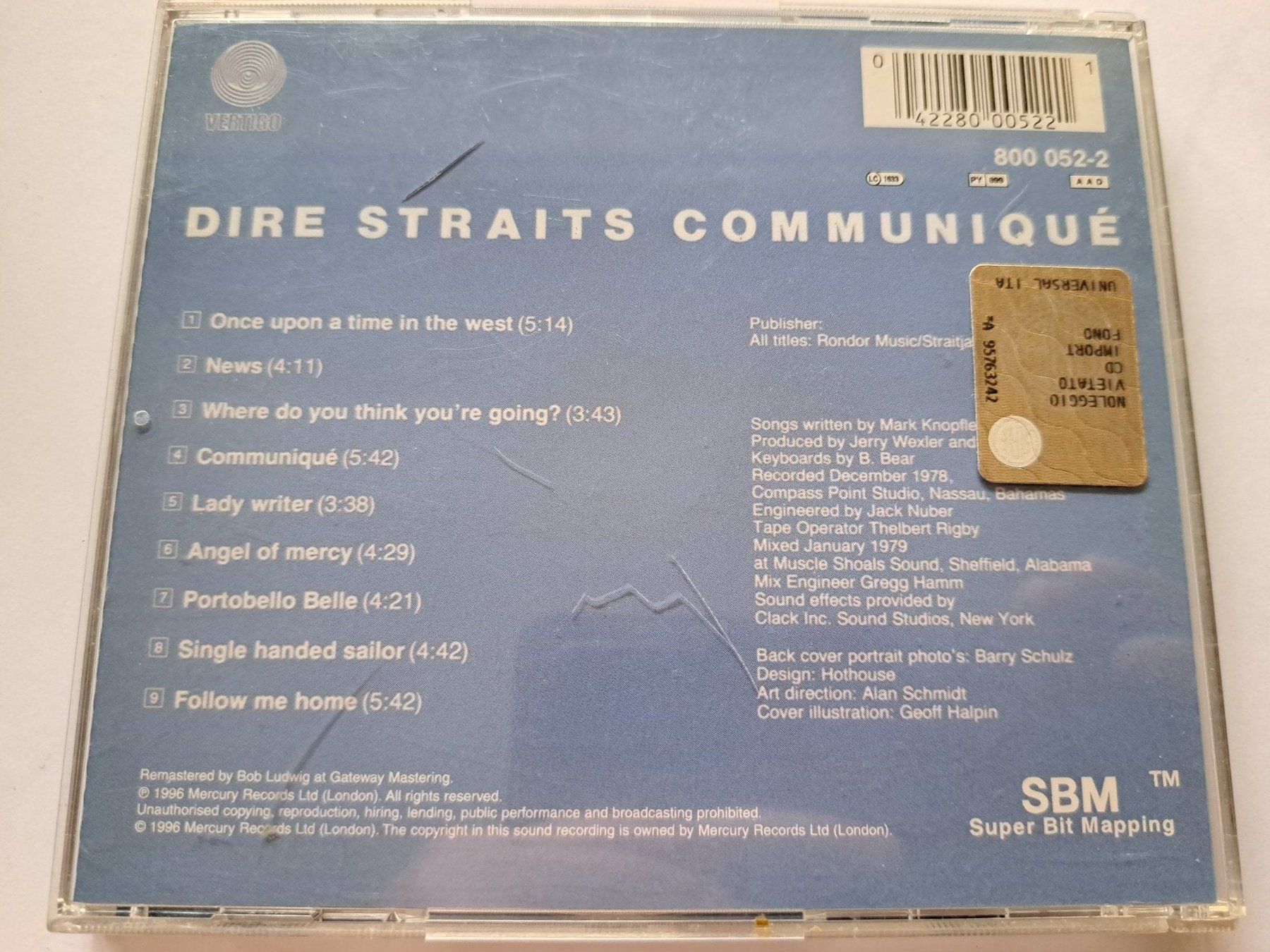 CD: Cd Dire Straits - Communiqué – Usato da Pully venduto da bro_n52j 2