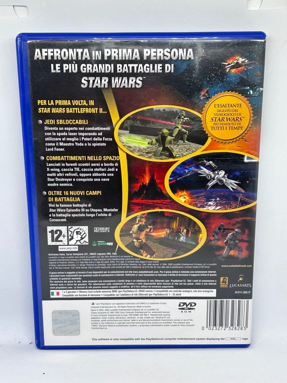 Sony Giochi: Star Wars: Battlefront II per PlayStation 2 – Usato da Giubiasco venduto da LorisVale 1