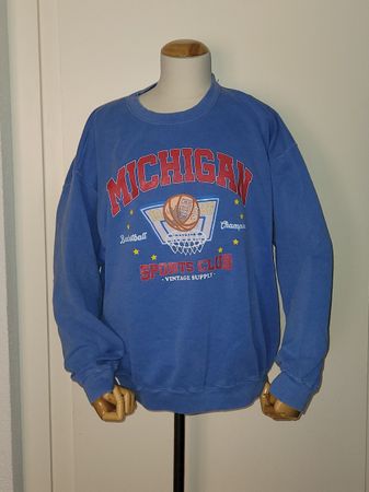 Vintage Michigan Basketball Sweatshirt, Top Zustand!