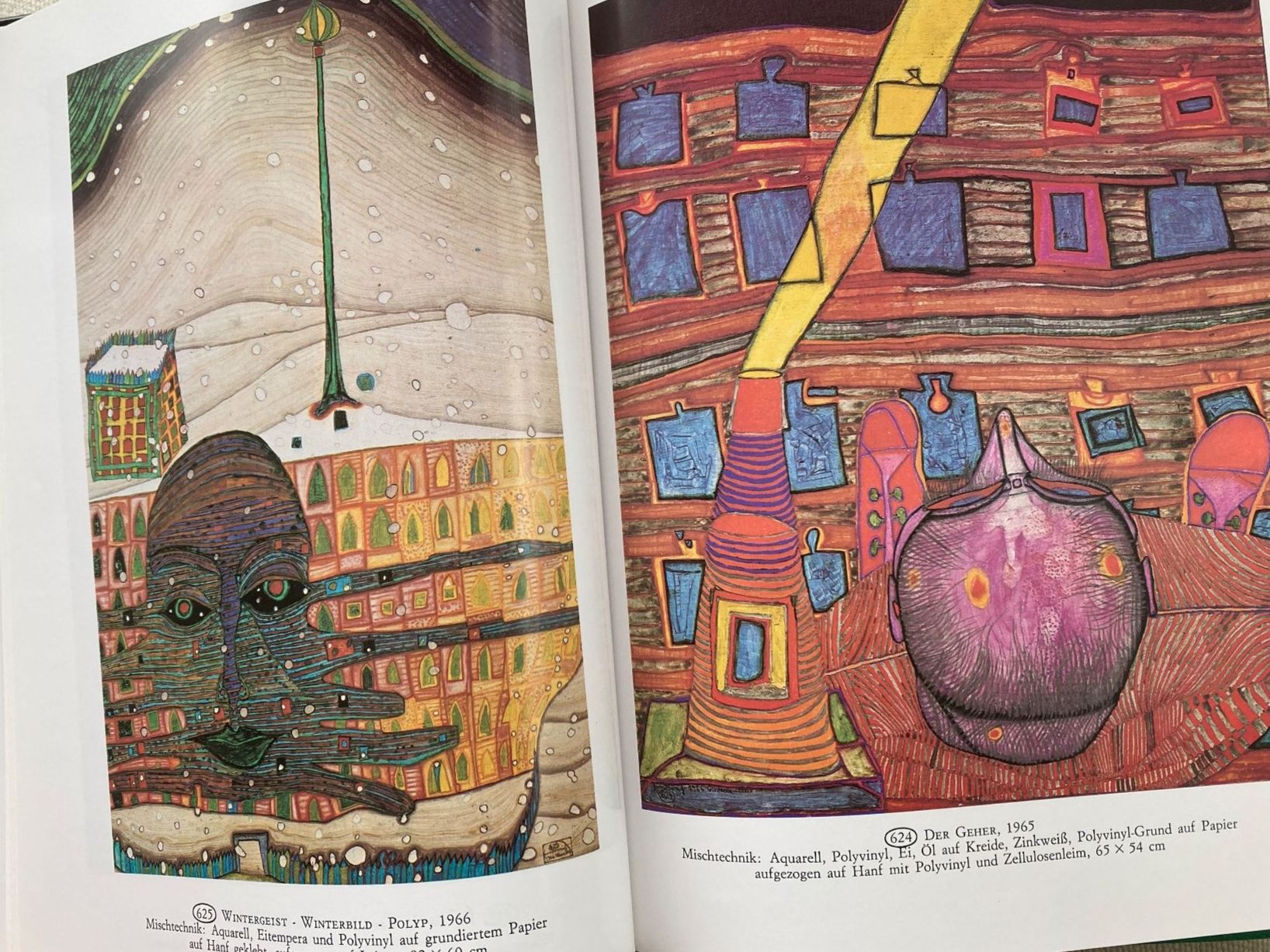 Bücher: J.F.Mathey,  Hundertwasser, Kunstbuch – Gebraucht aus Baden von Yoyo1 2