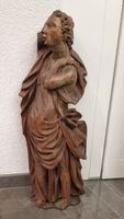 🗿 Barocke Karyatide / Trägerfigur aus Holz, 17./18. Jh.