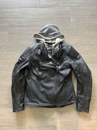 Motorrad Jacke Leder