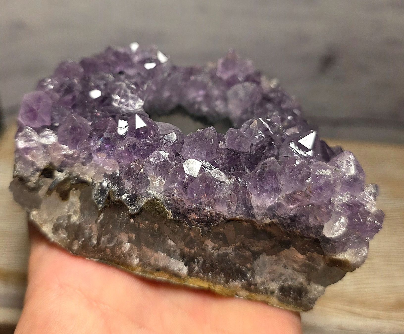 Minerali & Pietre curative: Amethyst Teelicht Halter D 505g – Nuovo e nell'imballaggio originale da Matzingen venduto da Shay_Crystalz 3