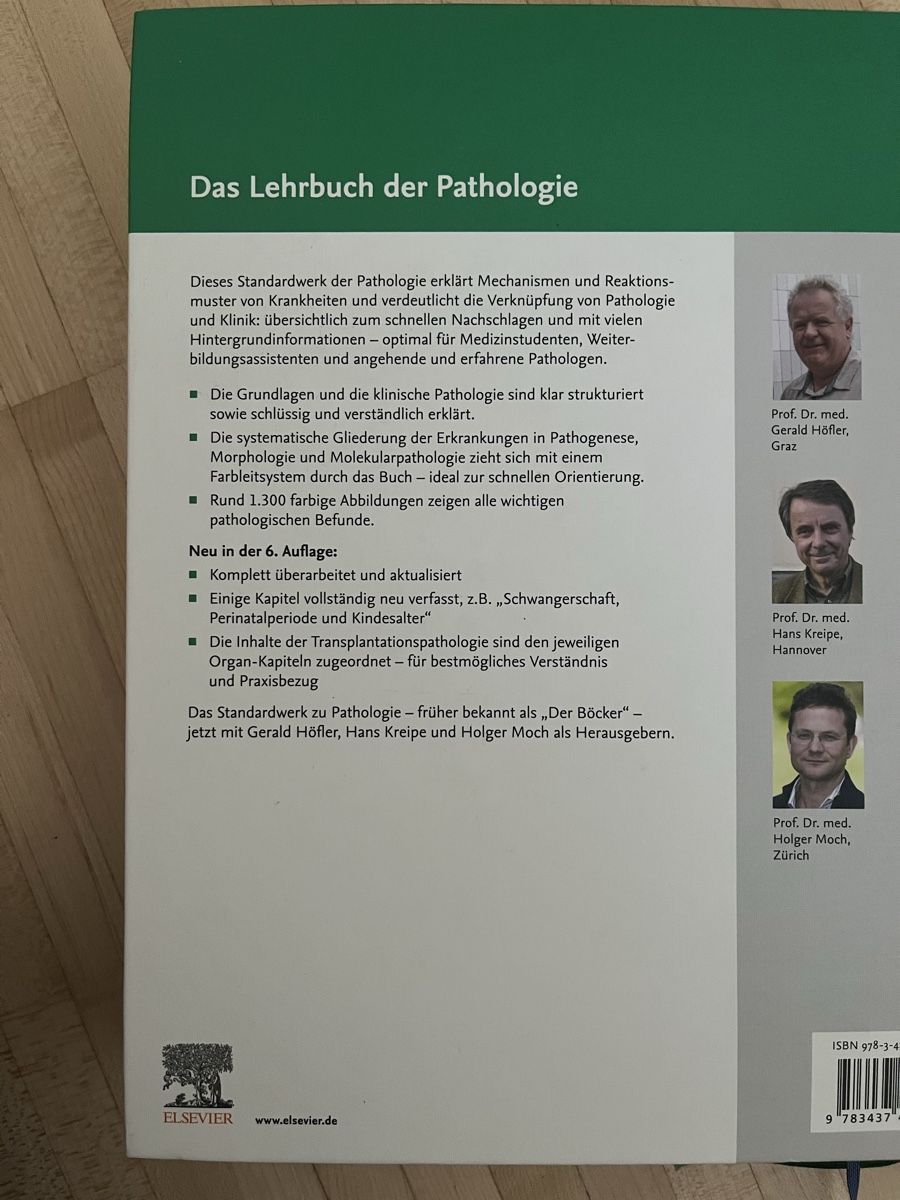Libri: Pathologie das Lehrbuch Elsevier – Nuovo (secondo la descrizione) da Luzern venduto da jodermatt 1