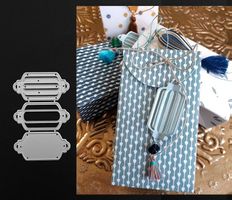 Stanzschablone 3er-Set Ornamente
