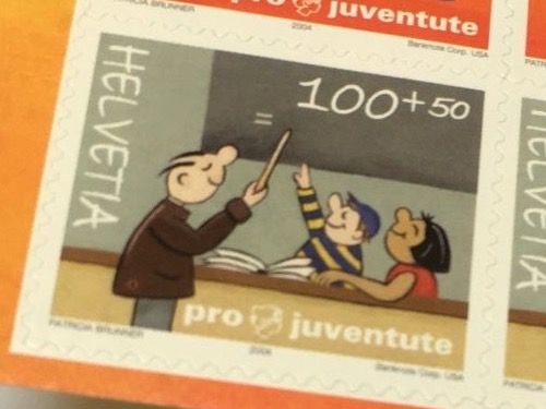 Tutti i francobolli: ABART Pro Juventute MH 2004 Postfrisch – Nuovo (secondo la descrizione) da Lumino venduto da Givo 2