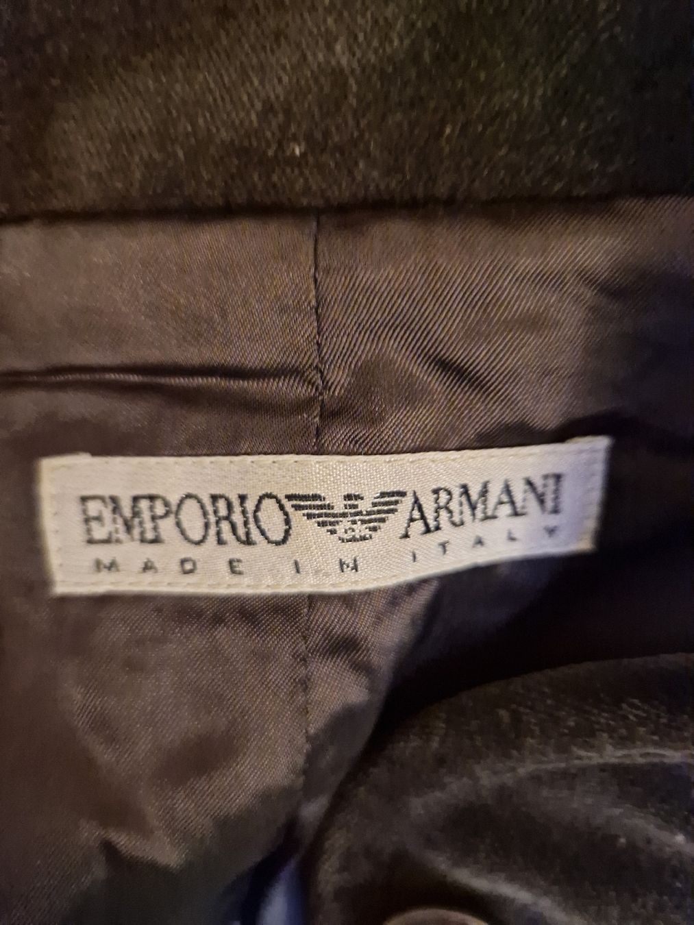 Armani Giacche: Emporio Armani Samt Jacke – Usato da Jona venduto da HappyHappyHappyHappy 1