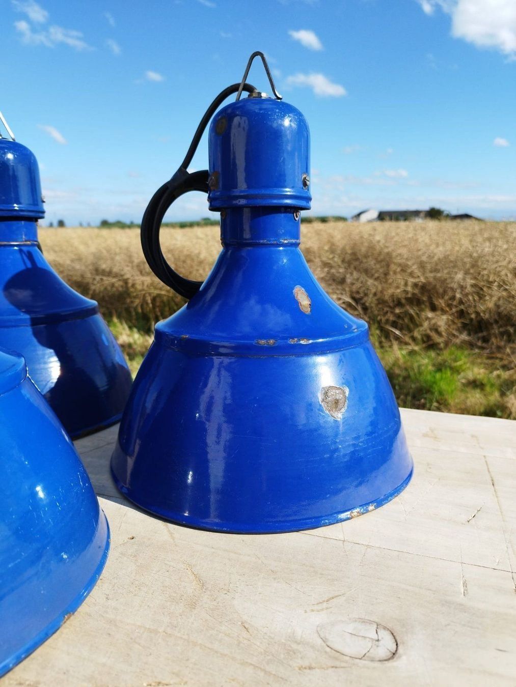 Lampadari & plafoniere: KE400 Emaille Hänge,- Decken-,Tulpen-, Industrielampe – Usato da kraiburg am inn venduto da Vintage-Living 3