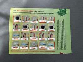 COOP GROSSER SAMMELSPASS - 1 VOLLE SAMMELKARTE