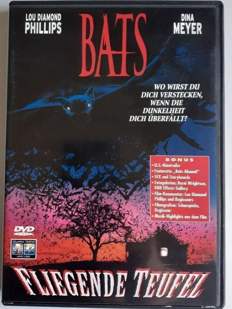 Alle DVDs: Bats - Fliegende Teufel                               ©'1999 – Gebraucht aus St. Gallen von elk2020