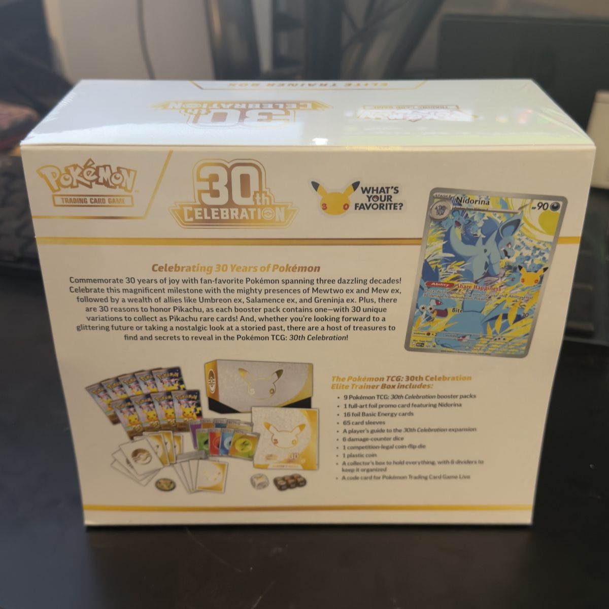 Pokémon Carte collezionabili: Pokémon Elite trainer box 30th EN – Nuovo e nell'imballaggio originale da Versoix venduto da Luca.vrgrs 2
