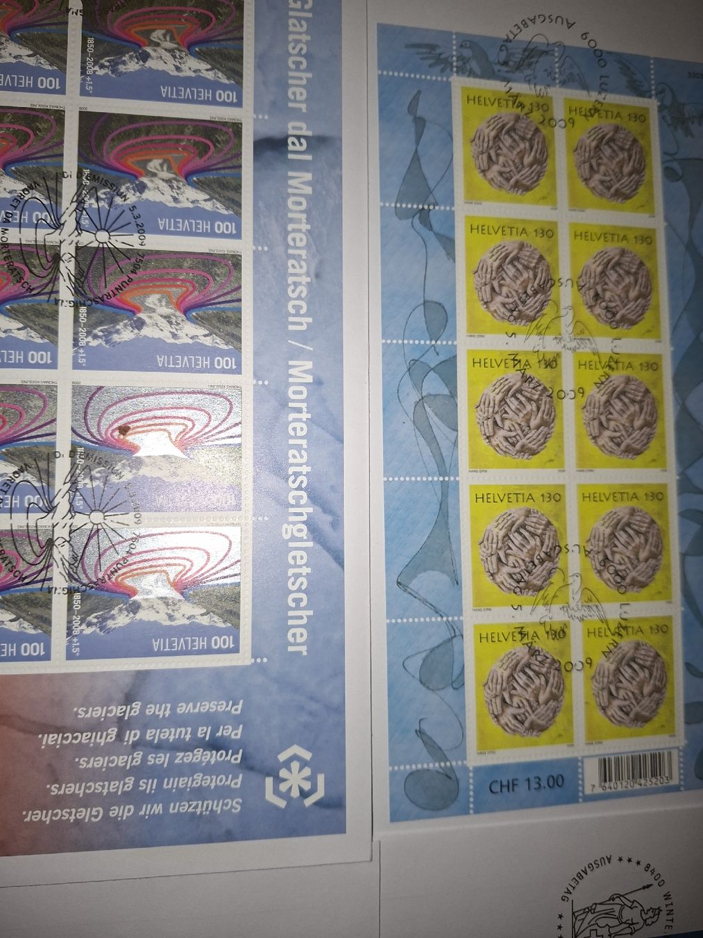 Tous les timbres: FDC Bogenbriefe 2008 / 2009 – D'occasion à Balgach par SIMEON27 4