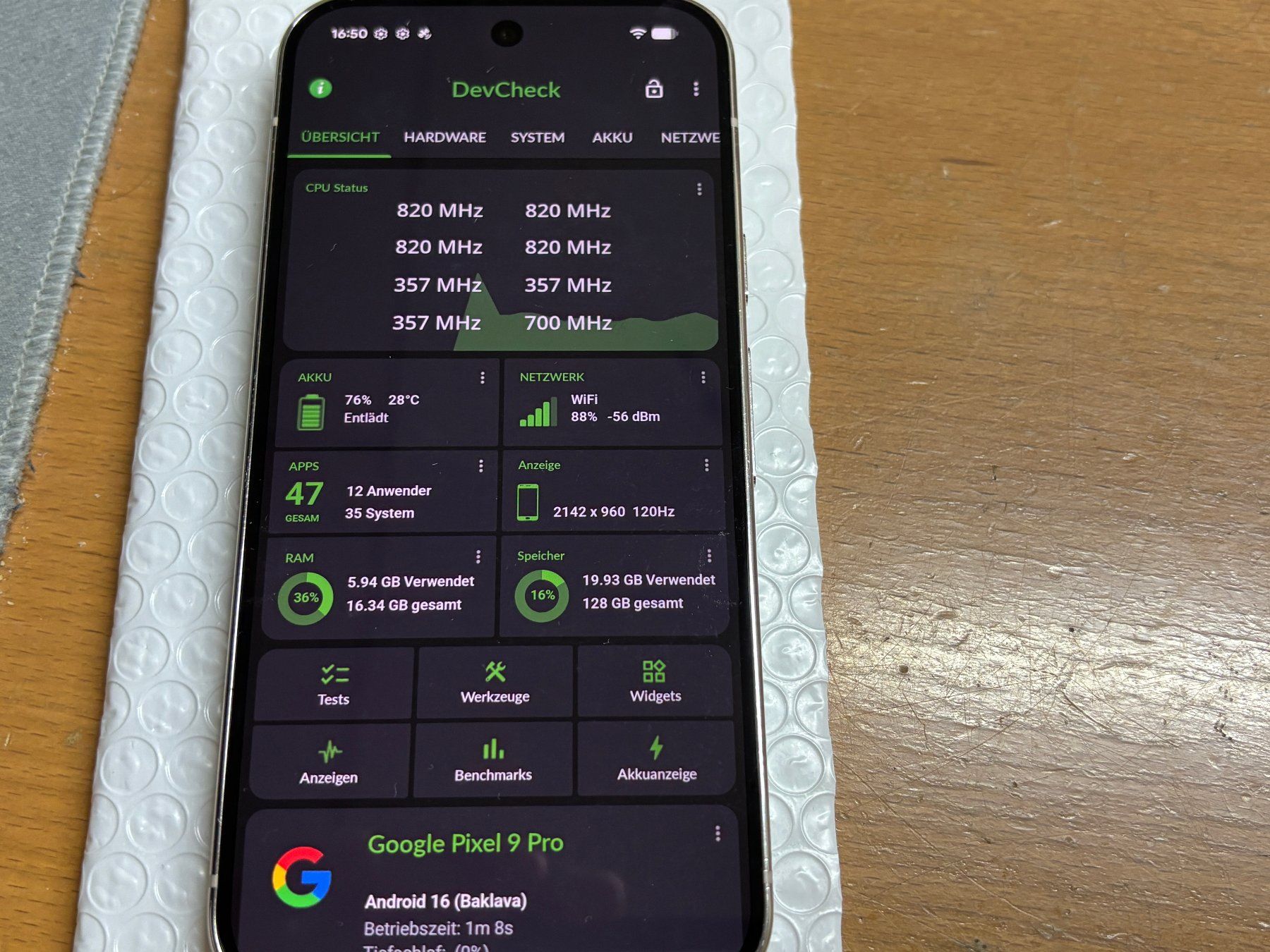 Google Handys / Smartphones: Google Pixel 9 Pro 128Gb#22 – Gebraucht aus Au SG von bah_6f5w 5