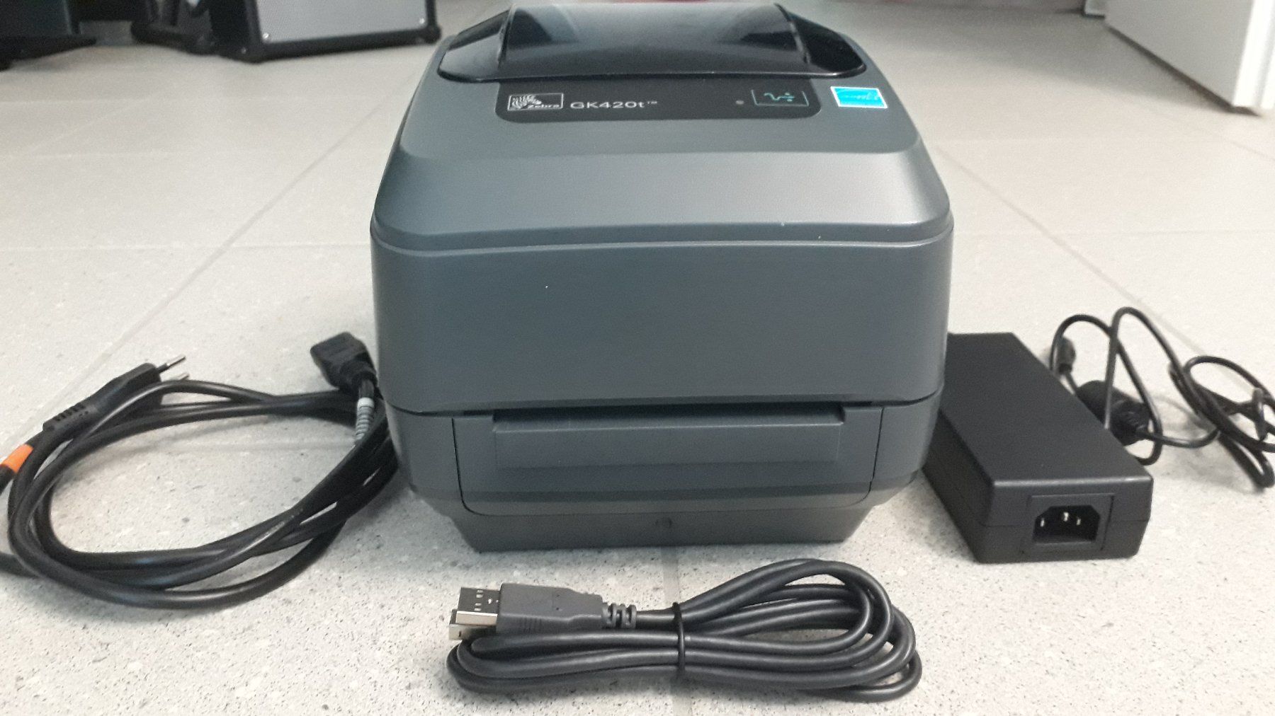 Zebra Stampanti: Zebra GK420t Etikettendrucker mit Netzteil – Usato da Stäfa venduto da Supertramp73 3