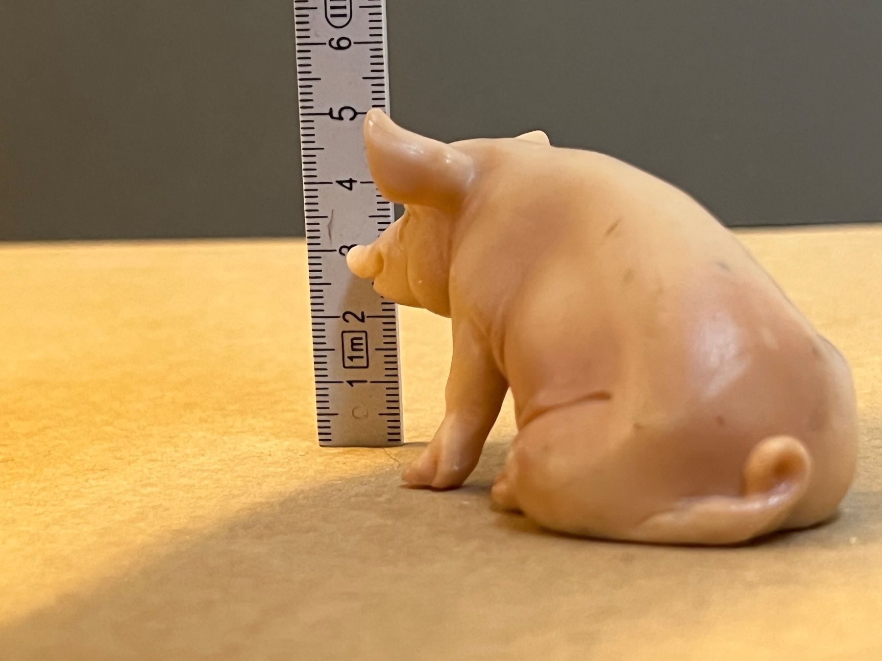 Schleich Statuette: Schleich Schwein sitzend 13202 – Usato da Ennetbaden venduto da mapa05 2
